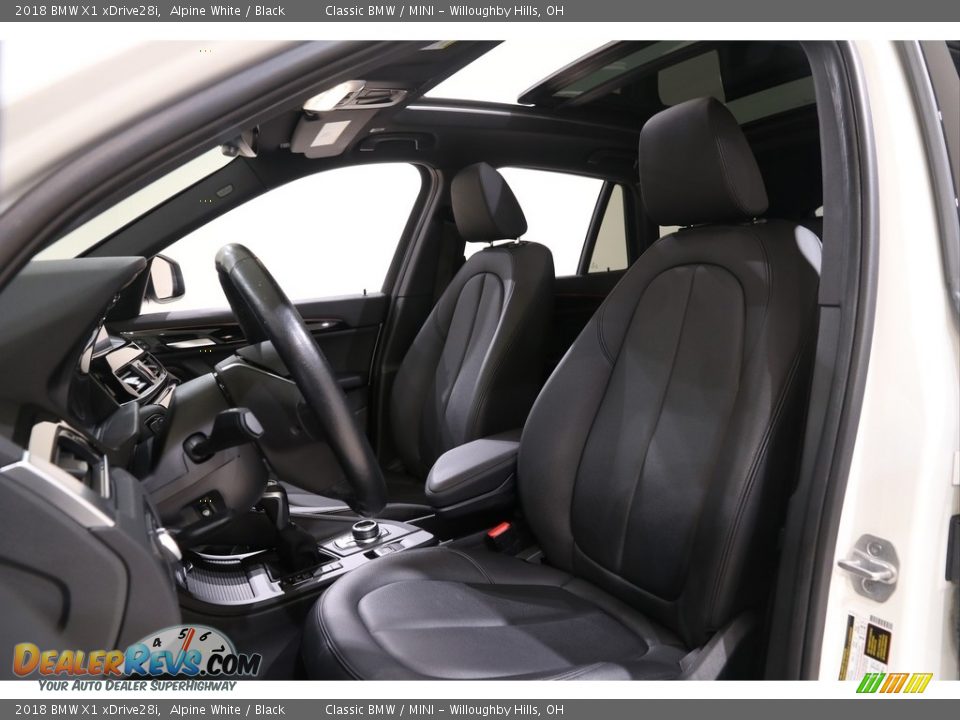 2018 BMW X1 xDrive28i Alpine White / Black Photo #5