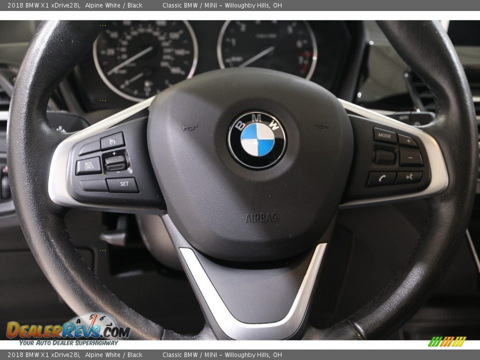 2018 BMW X1 xDrive28i Alpine White / Black Photo #7