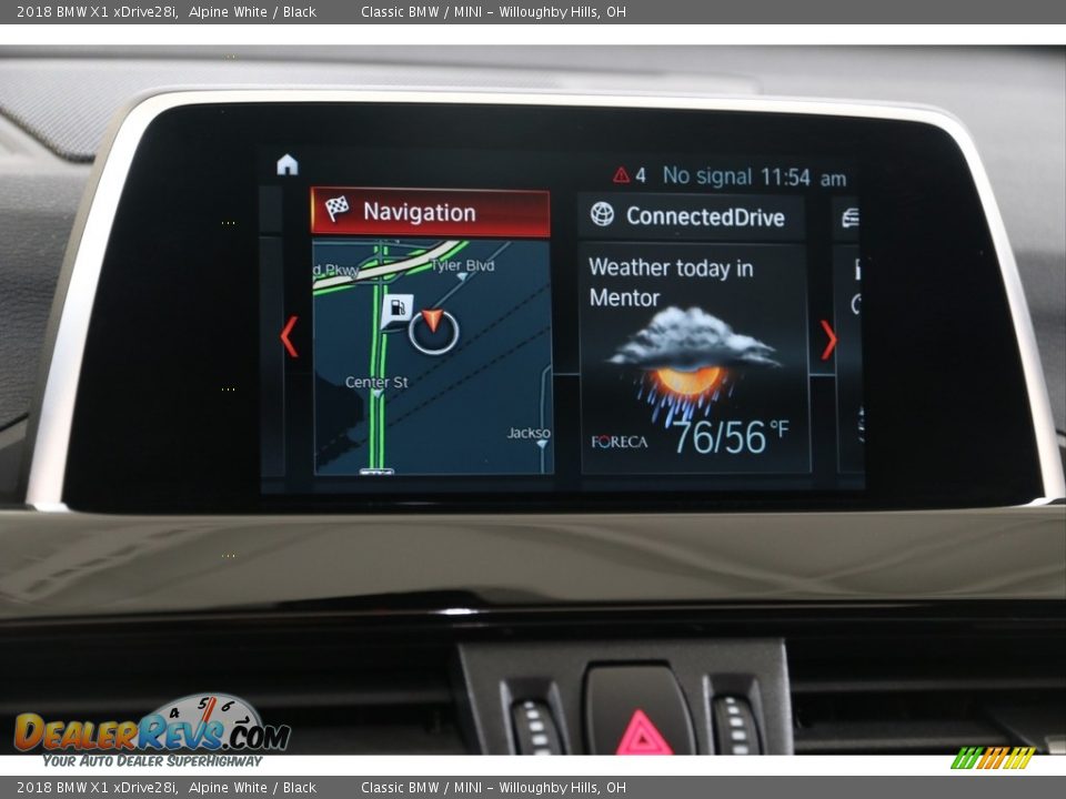 2018 BMW X1 xDrive28i Alpine White / Black Photo #11