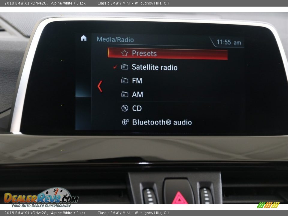 2018 BMW X1 xDrive28i Alpine White / Black Photo #12