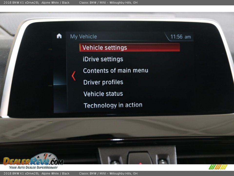 2018 BMW X1 xDrive28i Alpine White / Black Photo #17