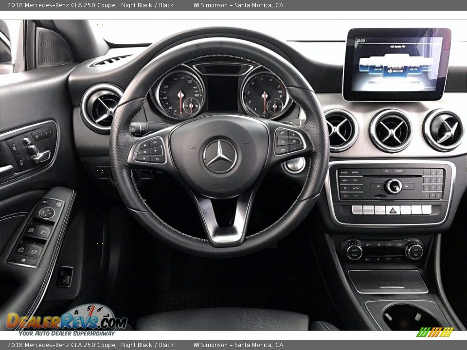 2018 Mercedes-Benz CLA 250 Coupe Night Black / Black Photo #4