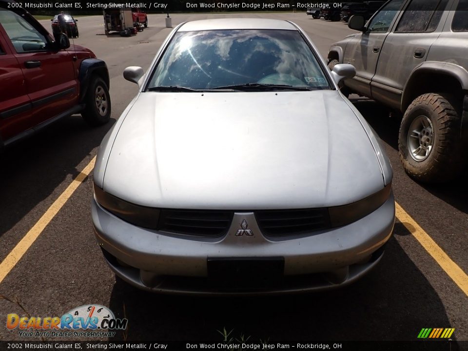 2002 Mitsubishi Galant ES Sterling Silver Metallic / Gray Photo #4