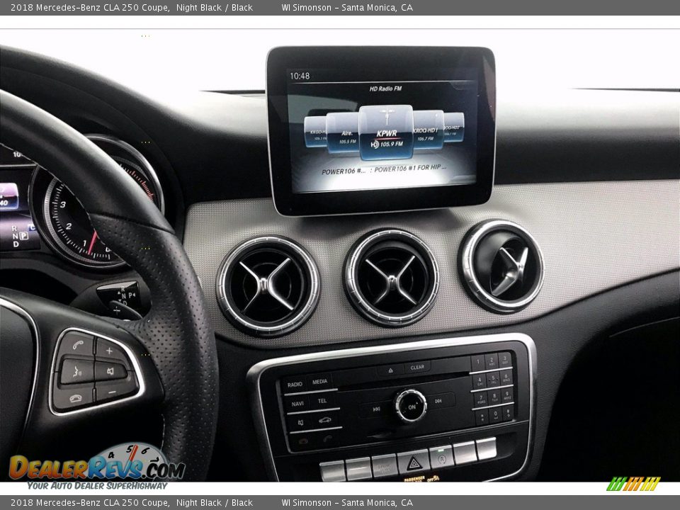 2018 Mercedes-Benz CLA 250 Coupe Night Black / Black Photo #5