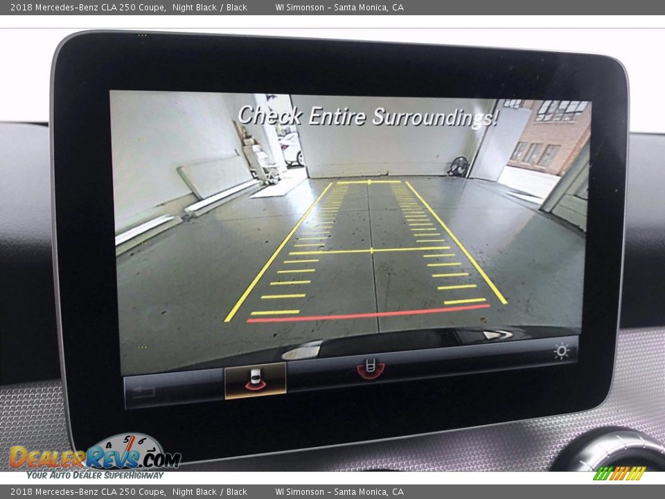 2018 Mercedes-Benz CLA 250 Coupe Night Black / Black Photo #21