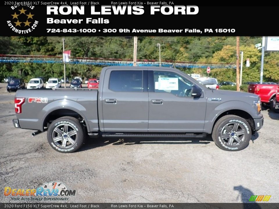 2020 Ford F150 XLT SuperCrew 4x4 Lead Foot / Black Photo #1