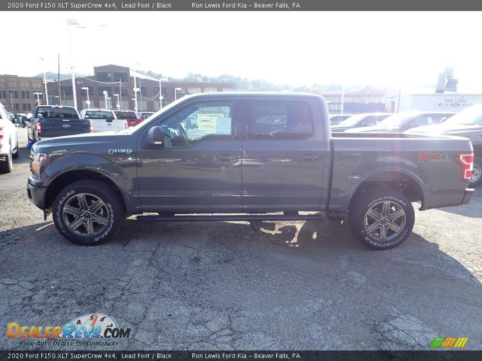 2020 Ford F150 XLT SuperCrew 4x4 Lead Foot / Black Photo #6