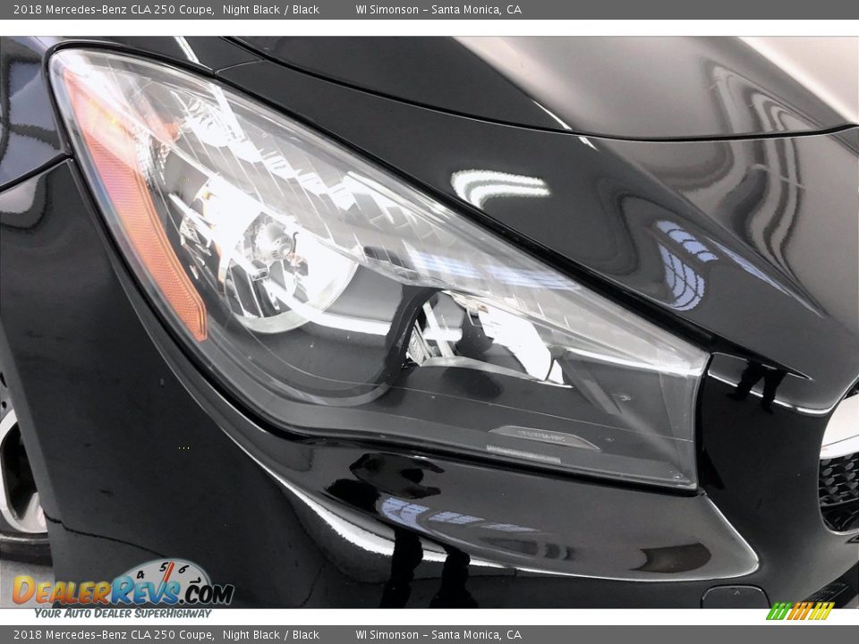 2018 Mercedes-Benz CLA 250 Coupe Night Black / Black Photo #32