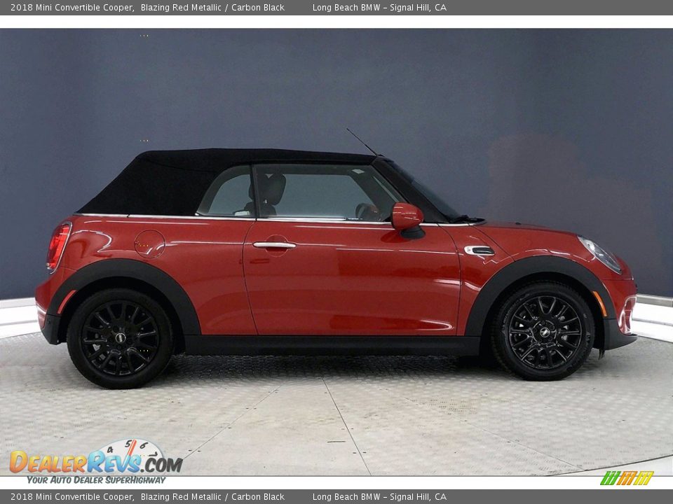 Blazing Red Metallic 2018 Mini Convertible Cooper Photo #14