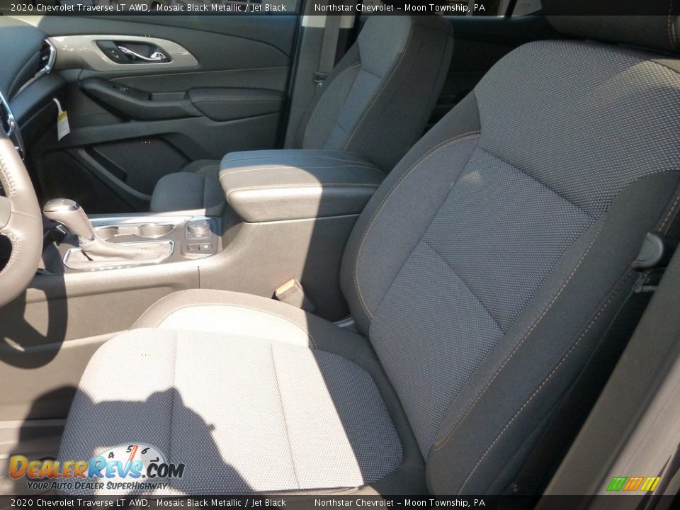 2020 Chevrolet Traverse LT AWD Mosaic Black Metallic / Jet Black Photo #20