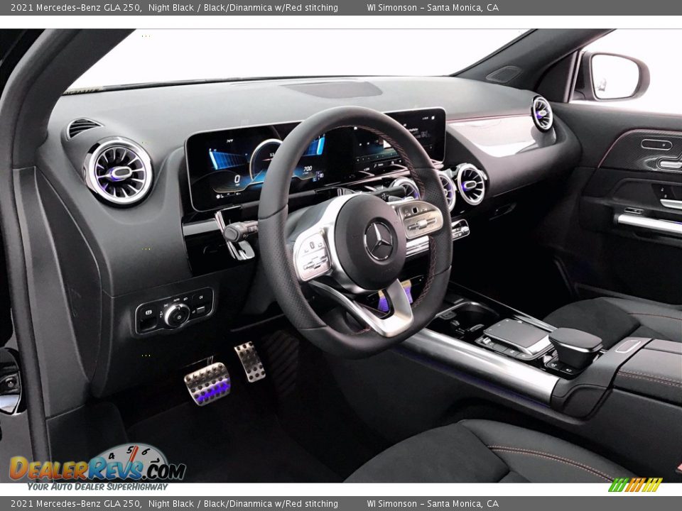 Dashboard of 2021 Mercedes-Benz GLA 250 Photo #4
