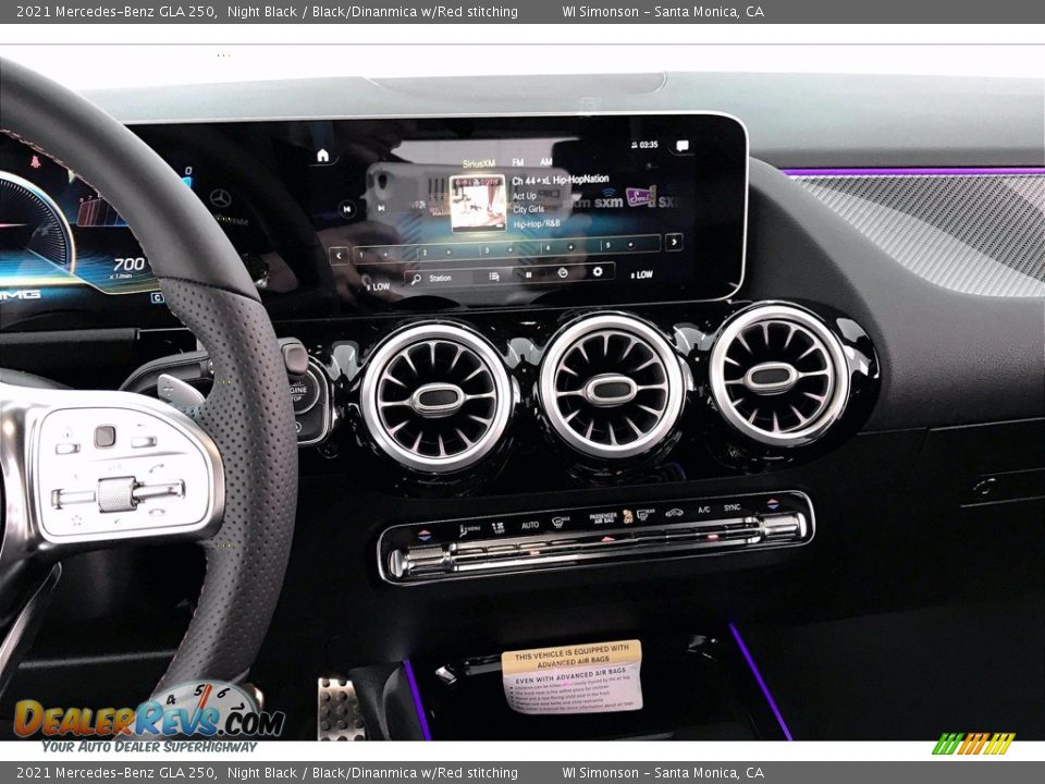 Controls of 2021 Mercedes-Benz GLA 250 Photo #6