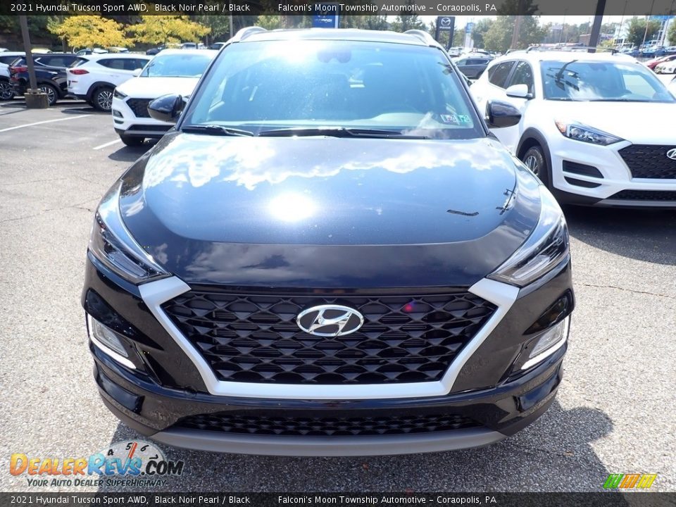 2021 Hyundai Tucson Sport AWD Black Noir Pearl / Black Photo #4