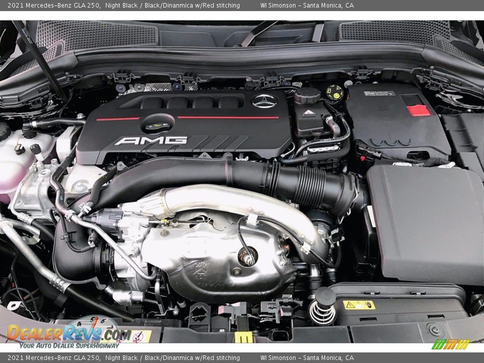 2021 Mercedes-Benz GLA 250 2.0 Liter Turbocharged DOHC 16-Valve VVT 4 Cylinder Engine Photo #8