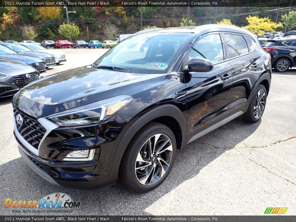 2021 Hyundai Tucson Sport AWD Black Noir Pearl / Black Photo #5