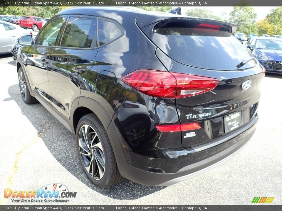 2021 Hyundai Tucson Sport AWD Black Noir Pearl / Black Photo #6