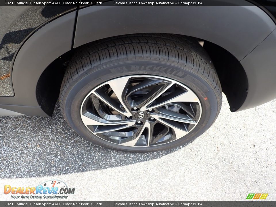 2021 Hyundai Tucson Sport AWD Black Noir Pearl / Black Photo #7