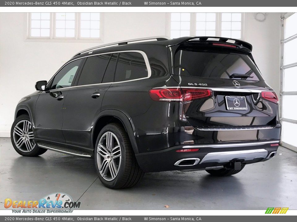 2020 Mercedes-Benz GLS 450 4Matic Obsidian Black Metallic / Black Photo #2