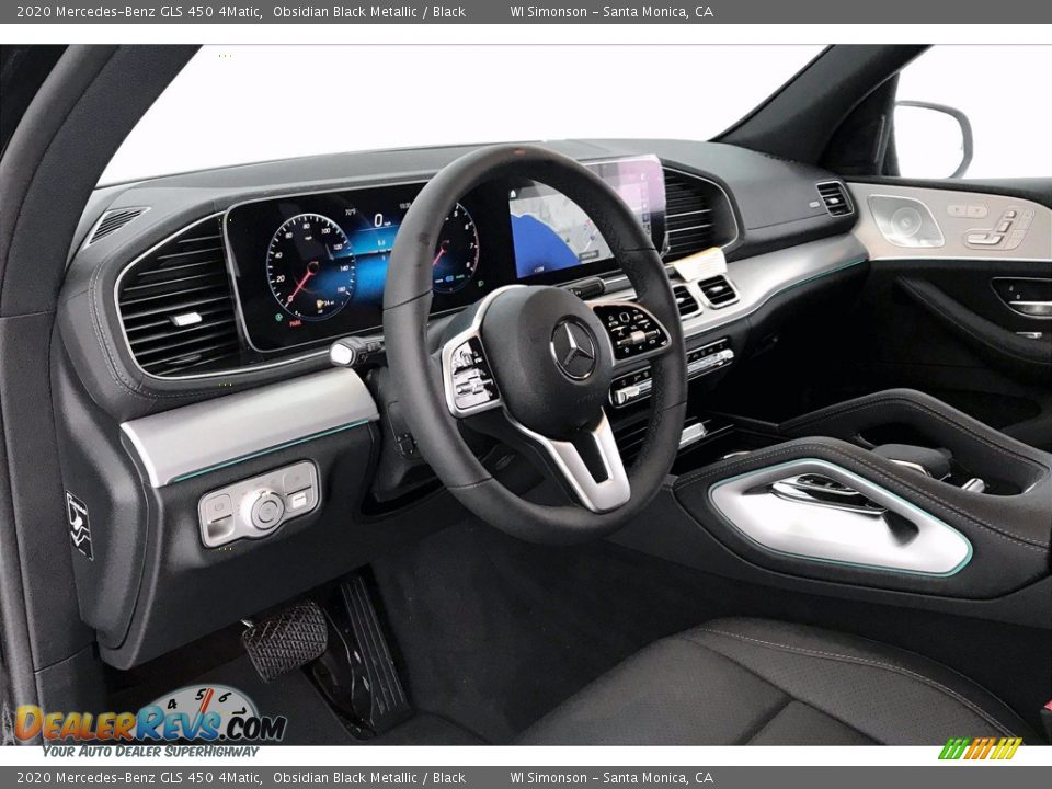 2020 Mercedes-Benz GLS 450 4Matic Obsidian Black Metallic / Black Photo #4