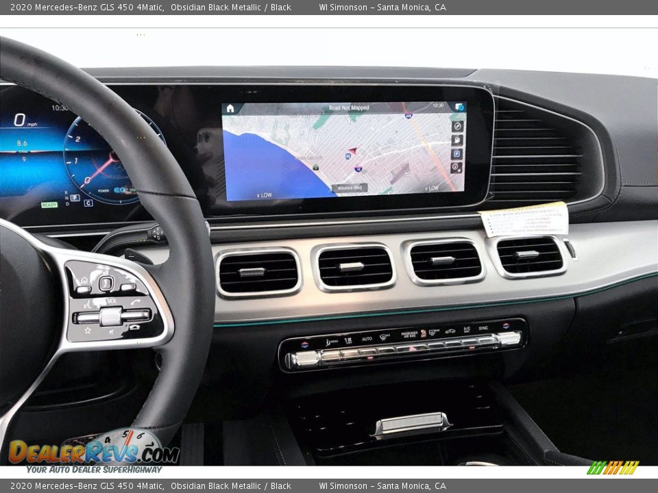 2020 Mercedes-Benz GLS 450 4Matic Obsidian Black Metallic / Black Photo #6