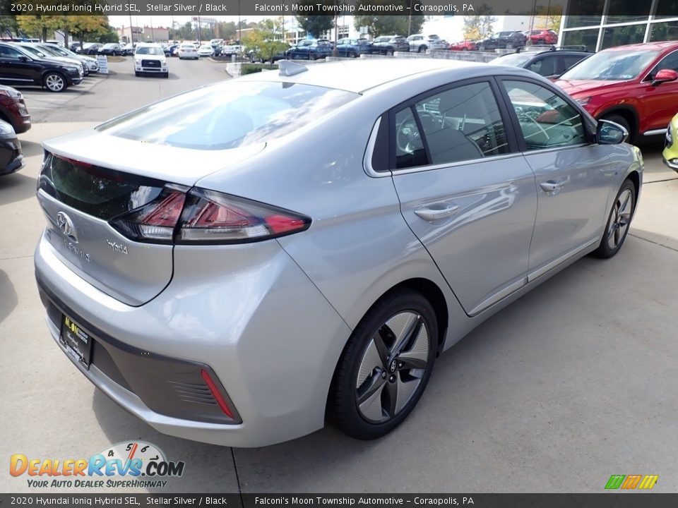 2020 Hyundai Ioniq Hybrid SEL Stellar Silver / Black Photo #2