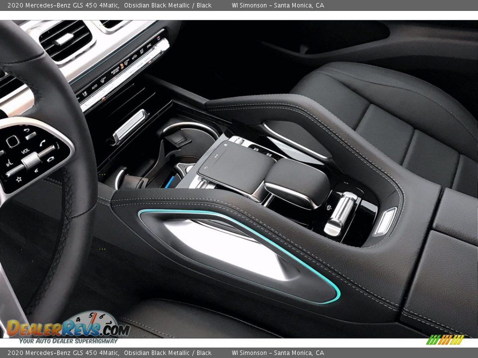 2020 Mercedes-Benz GLS 450 4Matic Obsidian Black Metallic / Black Photo #7