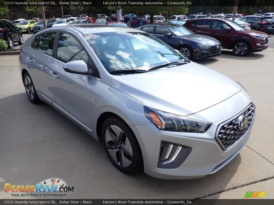 2020 Hyundai Ioniq Hybrid SEL Stellar Silver / Black Photo #3