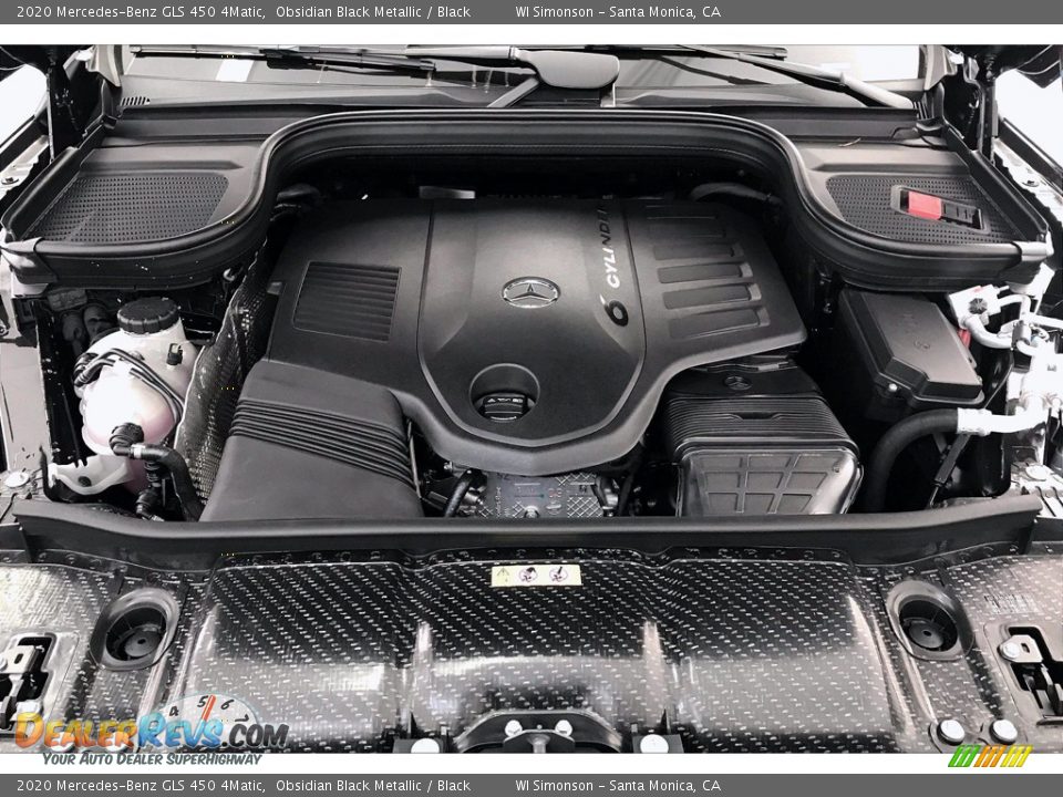2020 Mercedes-Benz GLS 450 4Matic Obsidian Black Metallic / Black Photo #8