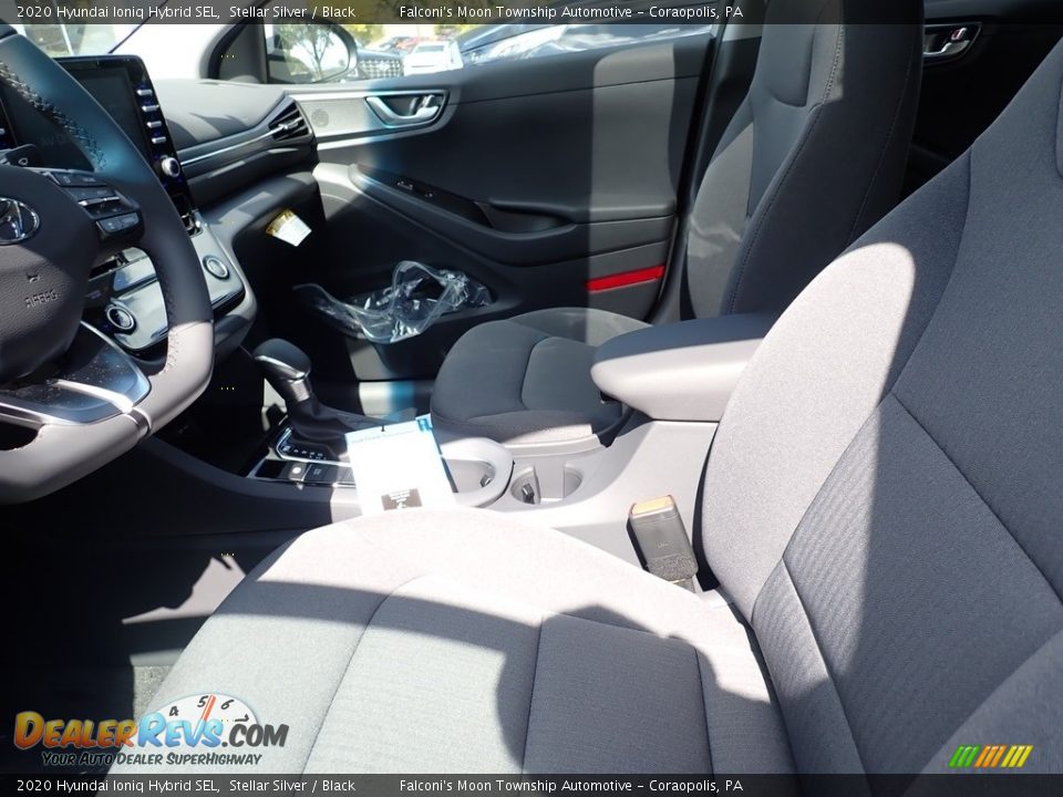 2020 Hyundai Ioniq Hybrid SEL Stellar Silver / Black Photo #11