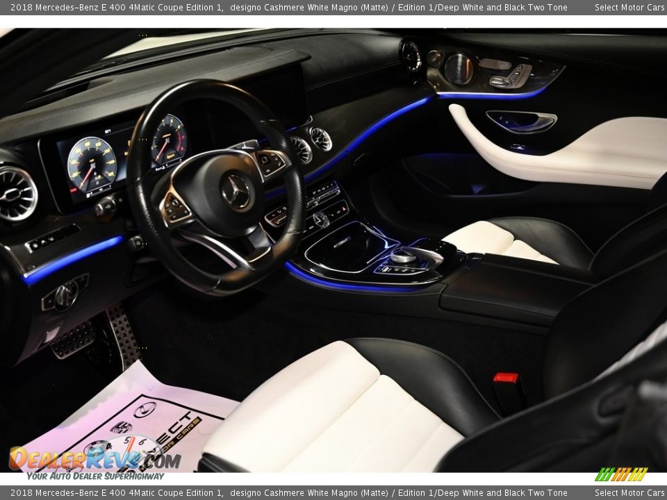 Front Seat of 2018 Mercedes-Benz E 400 4Matic Coupe Edition 1 Photo #8