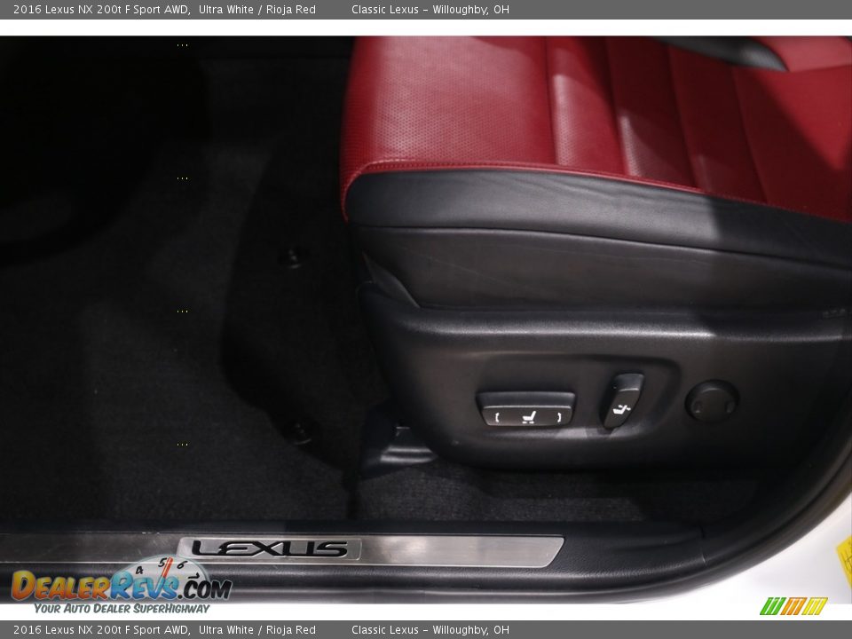 Front Seat of 2016 Lexus NX 200t F Sport AWD Photo #6
