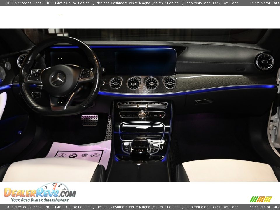 Dashboard of 2018 Mercedes-Benz E 400 4Matic Coupe Edition 1 Photo #14