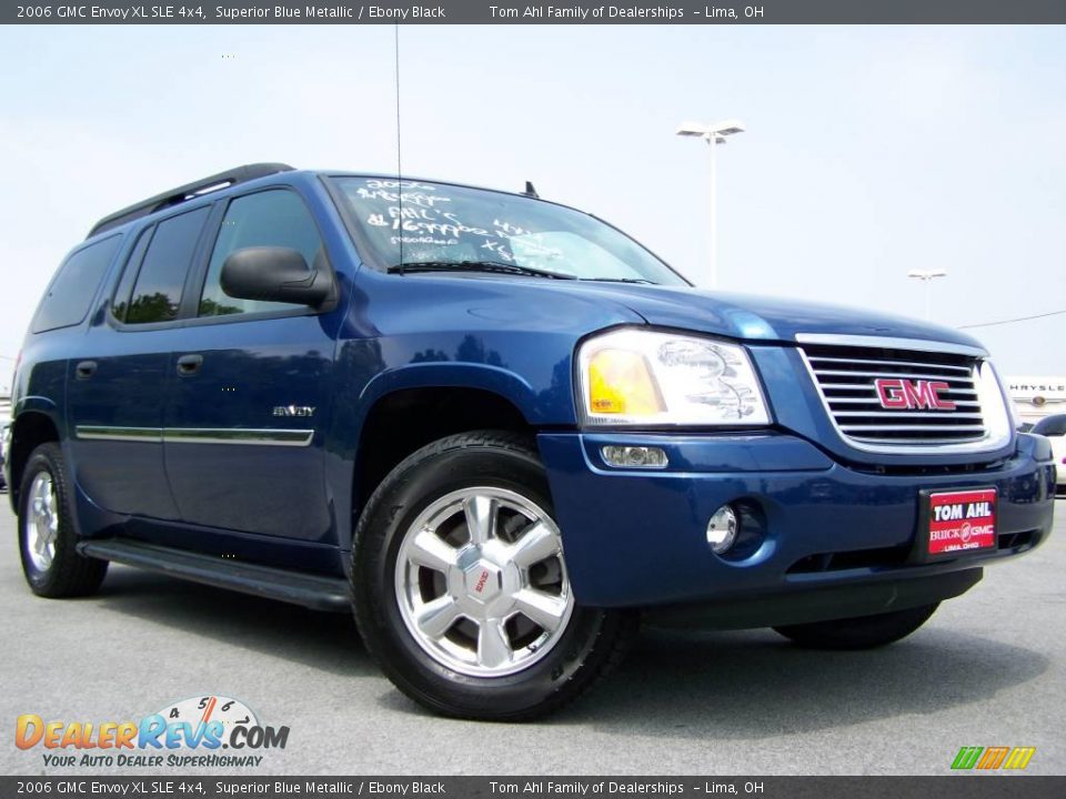2006 GMC Envoy XL SLE 4x4 Superior Blue Metallic / Ebony Black Photo #1