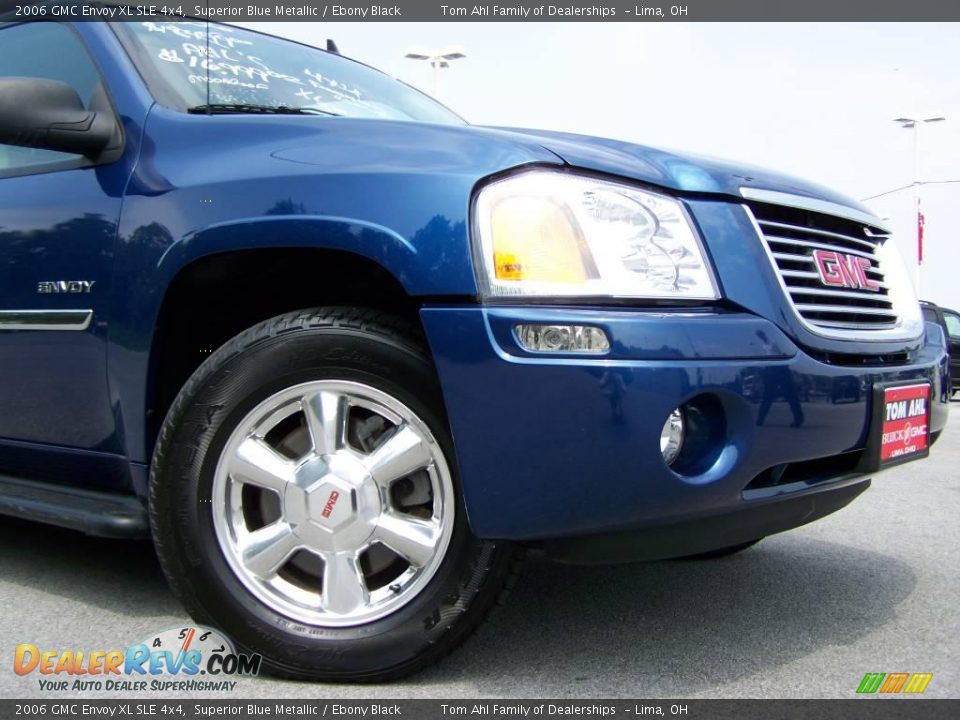 2006 GMC Envoy XL SLE 4x4 Superior Blue Metallic / Ebony Black Photo #2