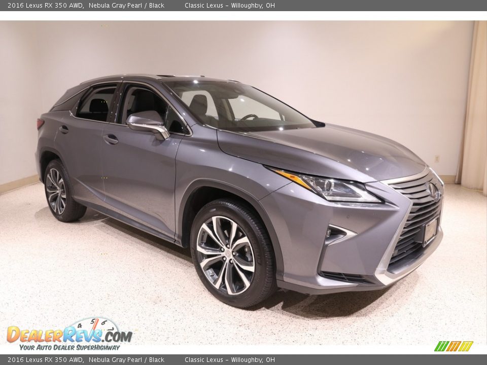 2016 Lexus RX 350 AWD Nebula Gray Pearl / Black Photo #1