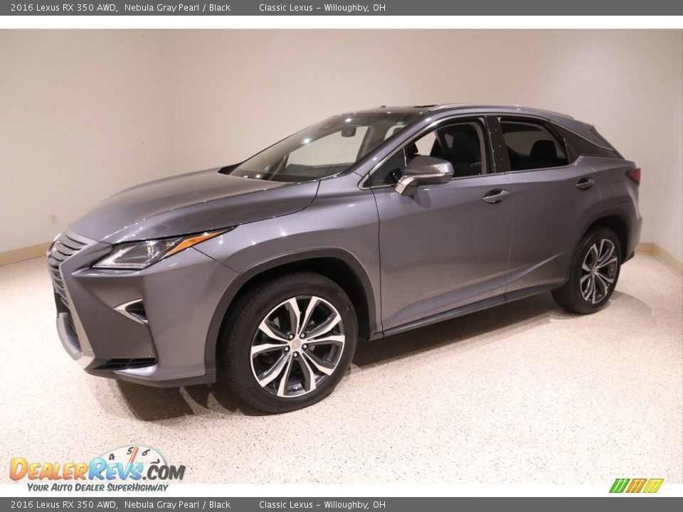 2016 Lexus RX 350 AWD Nebula Gray Pearl / Black Photo #3