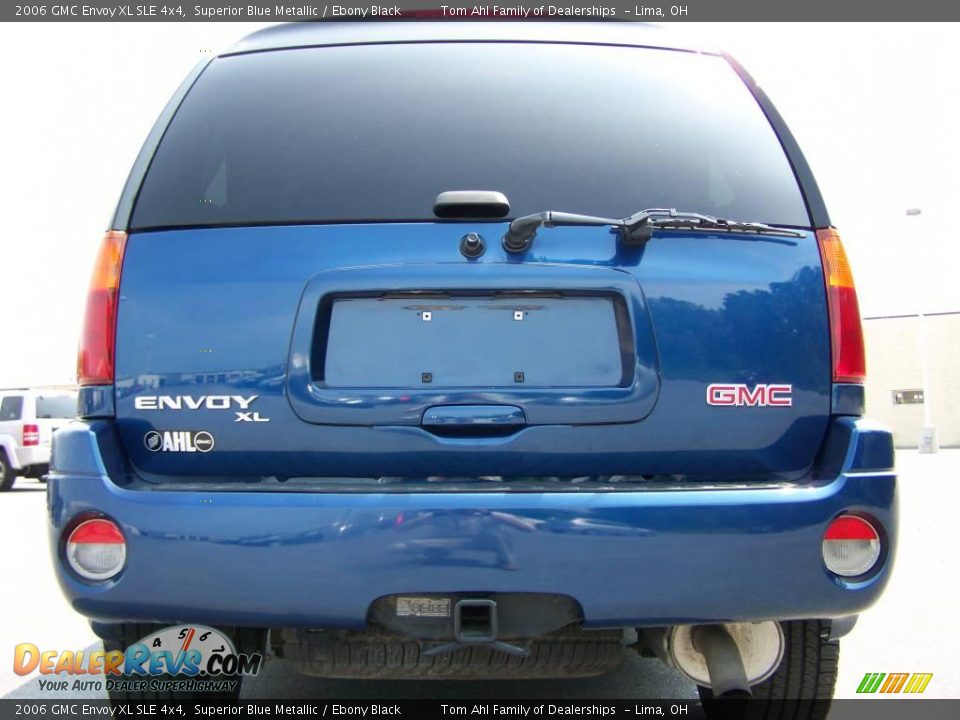 2006 GMC Envoy XL SLE 4x4 Superior Blue Metallic / Ebony Black Photo #6