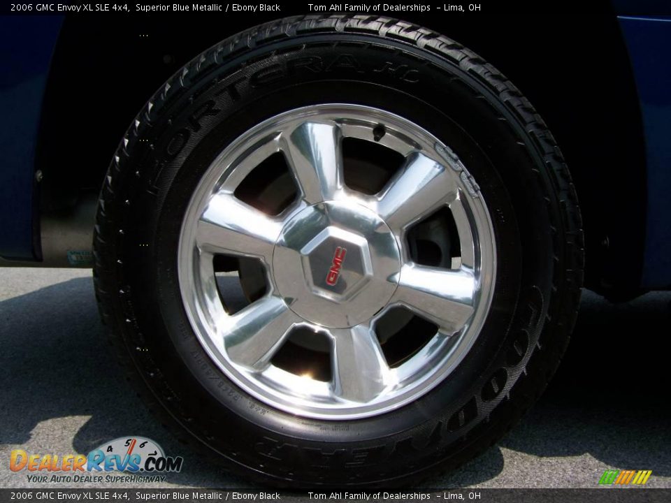 2006 GMC Envoy XL SLE 4x4 Superior Blue Metallic / Ebony Black Photo #8
