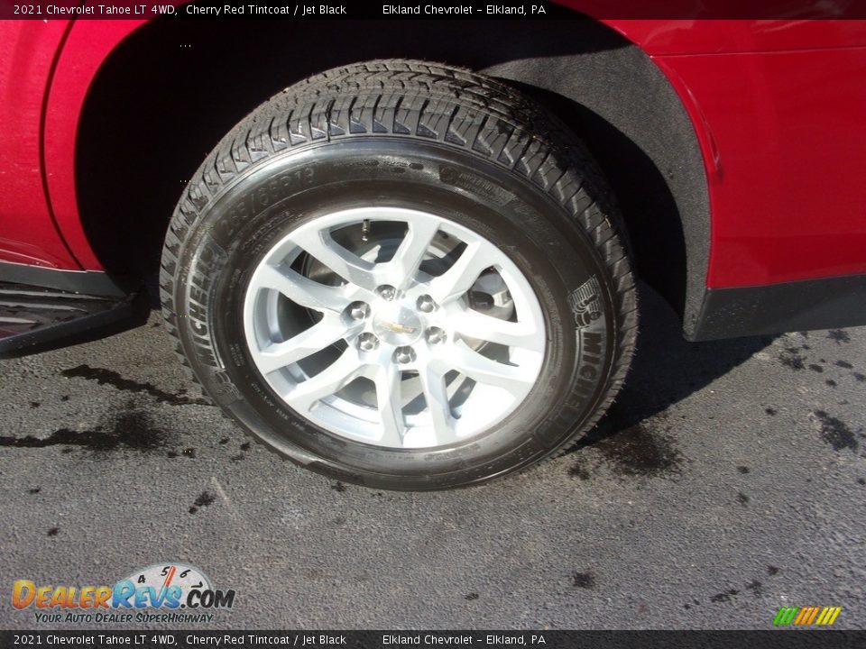 2021 Chevrolet Tahoe LT 4WD Cherry Red Tintcoat / Jet Black Photo #8