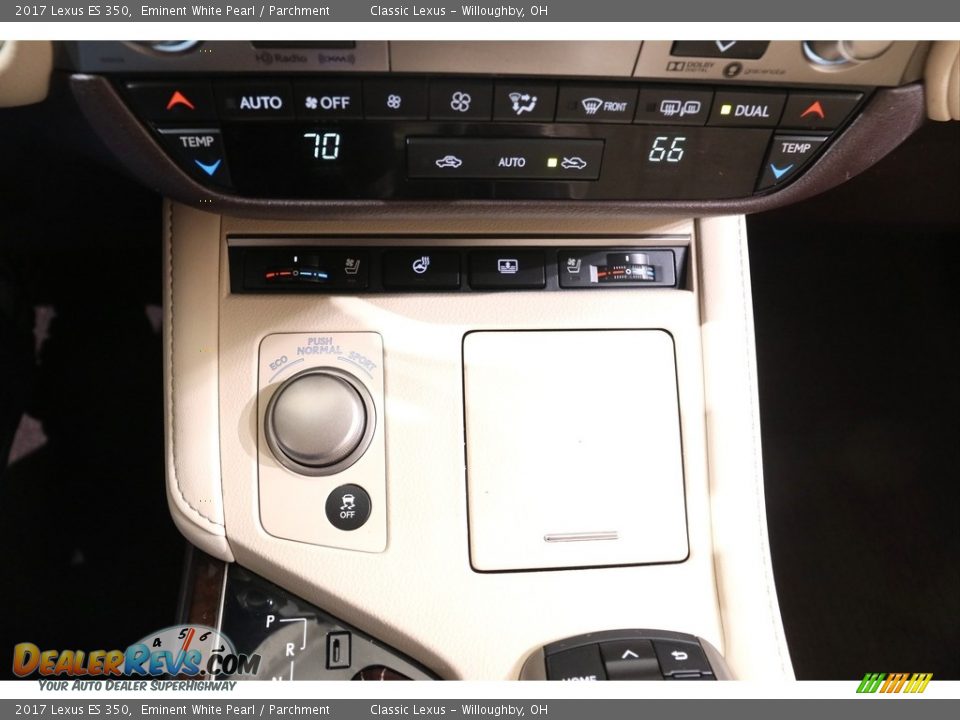 2017 Lexus ES 350 Eminent White Pearl / Parchment Photo #17