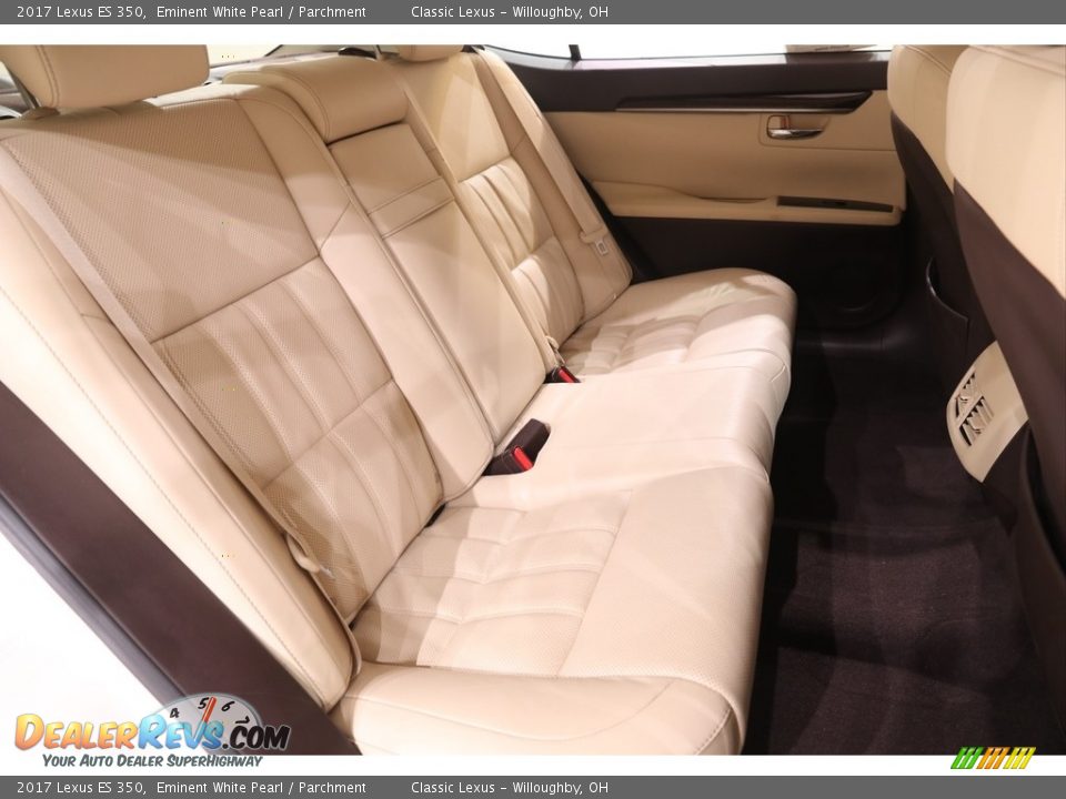 2017 Lexus ES 350 Eminent White Pearl / Parchment Photo #19