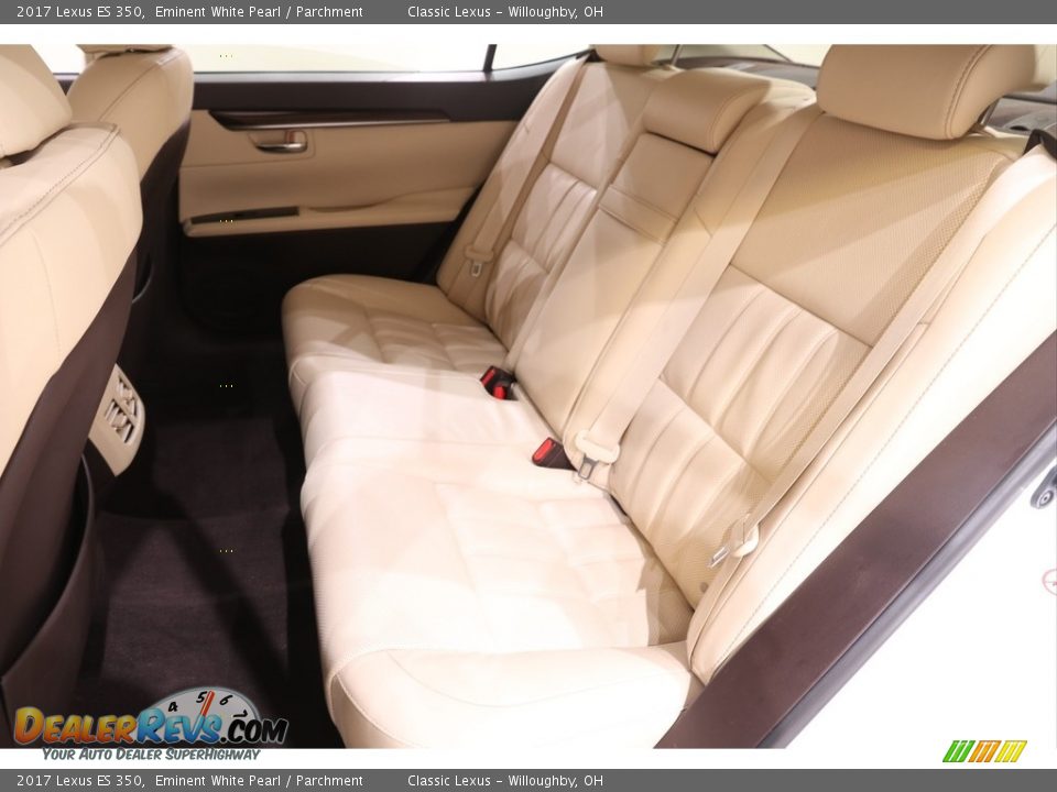 2017 Lexus ES 350 Eminent White Pearl / Parchment Photo #20