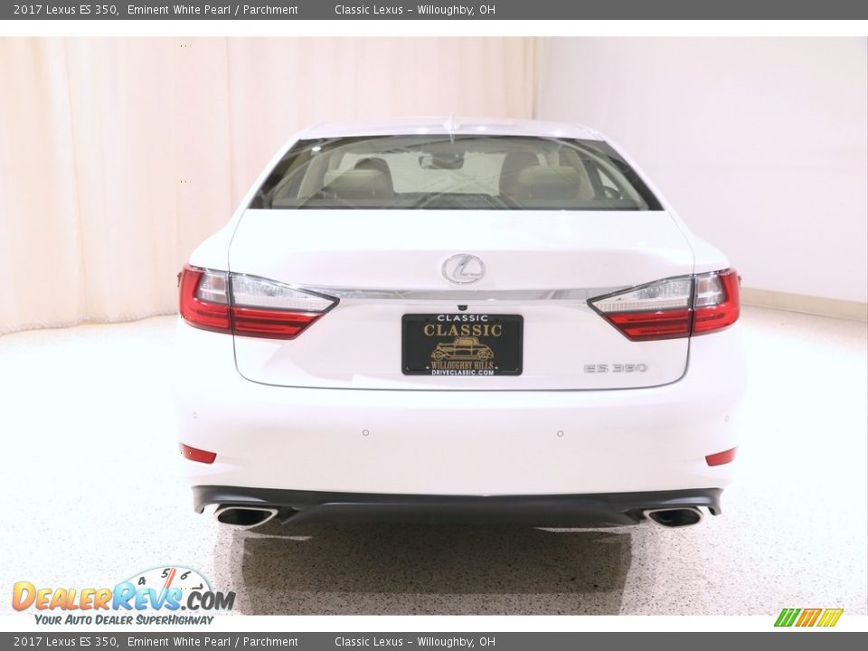 2017 Lexus ES 350 Eminent White Pearl / Parchment Photo #21