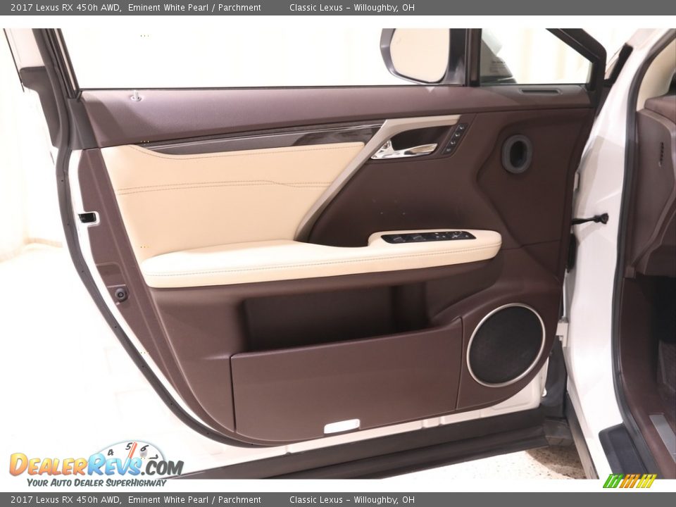 2017 Lexus RX 450h AWD Eminent White Pearl / Parchment Photo #4