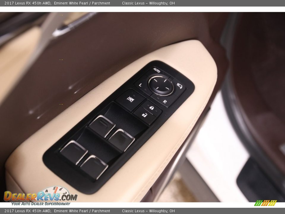 2017 Lexus RX 450h AWD Eminent White Pearl / Parchment Photo #5