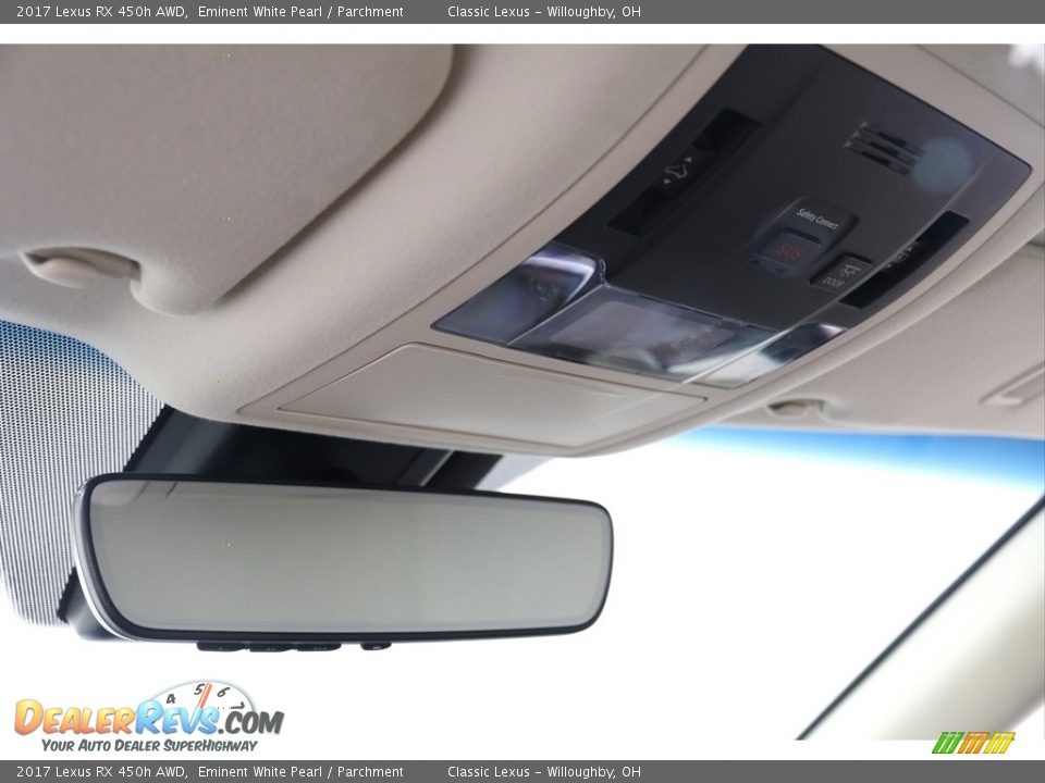 2017 Lexus RX 450h AWD Eminent White Pearl / Parchment Photo #13