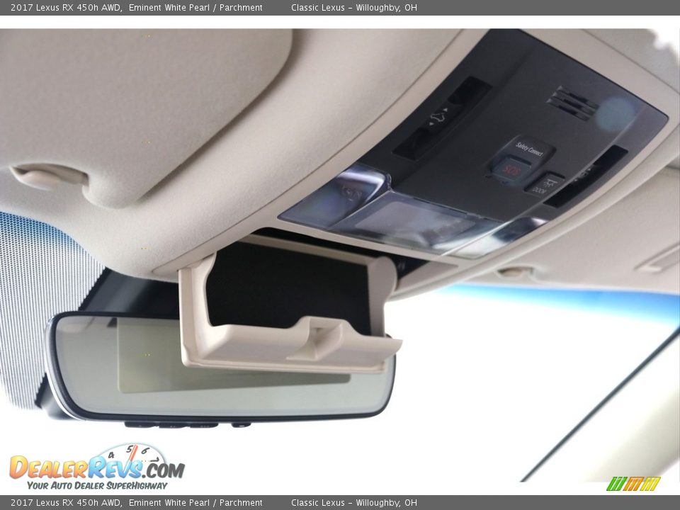 2017 Lexus RX 450h AWD Eminent White Pearl / Parchment Photo #14