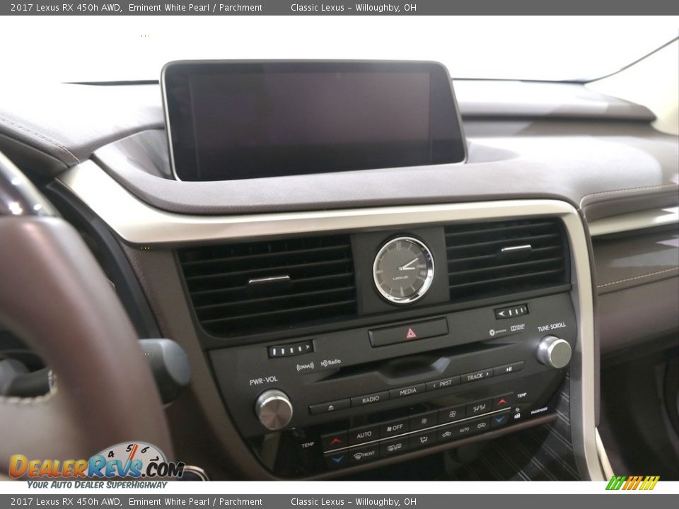 2017 Lexus RX 450h AWD Eminent White Pearl / Parchment Photo #15