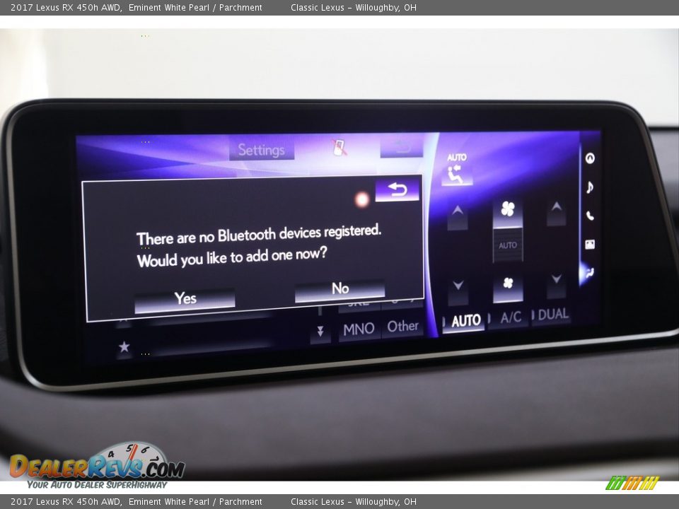 2017 Lexus RX 450h AWD Eminent White Pearl / Parchment Photo #21
