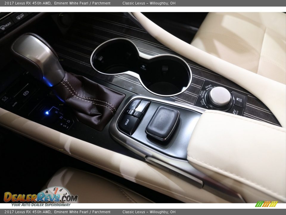 2017 Lexus RX 450h AWD Eminent White Pearl / Parchment Photo #30